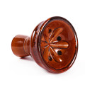 Woyu wholesale shisha flavor holder ceramic hookah head special silicone bowl  brown shisha ceramic bowl for hookah